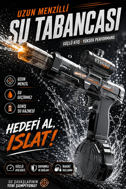 Şarjlı Otomatik Su Tabancası