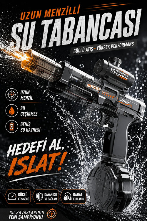 Şarjlı Otomatik Su Tabancası